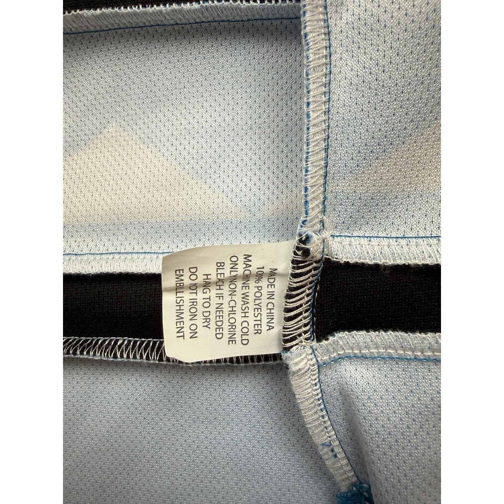X Games Aspen 2025 Hooded Hockey Jersey Blue Black Lace Up Men M Embroidered - Picture 15 of 16